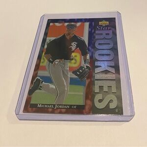 Michael Jordan RC Rookie iconic! 1994 Upper Deck Baseball Card # 19 Vintage